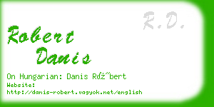 robert danis business card